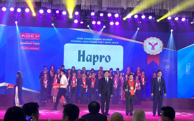 Hapro đạt thương hiệu mạnh Việt Nam 2018 ảnh 1