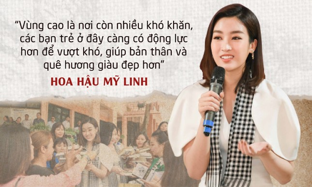 Những câu nói ấn tượng của các người đẹp khi tặng sách ở Tây Bắc ảnh 3