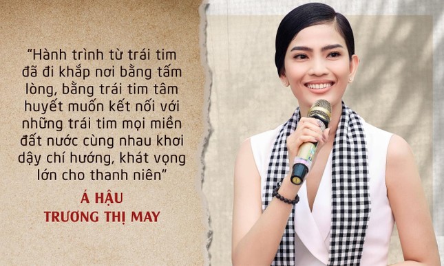 Những câu nói ấn tượng của các người đẹp khi tặng sách ở Tây Bắc ảnh 7