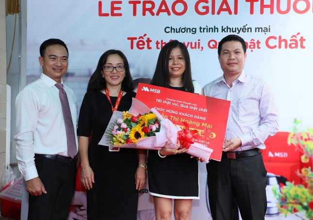 Tìm ra khách hàng may mắn trúng giải đặc biệt ưu đãi Xuân 2019 từ MSB ảnh 1
