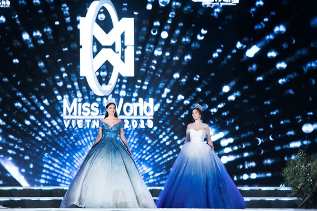 Hoa hậu Đỗ Mỹ Linh, Tiểu Vy lộng lẫy trên sân khấu Chung kết Miss World VN ảnh 1