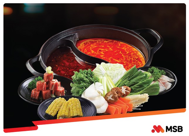 MSB hoàn đến 500 nghìn khi thưởng thức ẩm thực châu Á dịp 20/10 ảnh 1