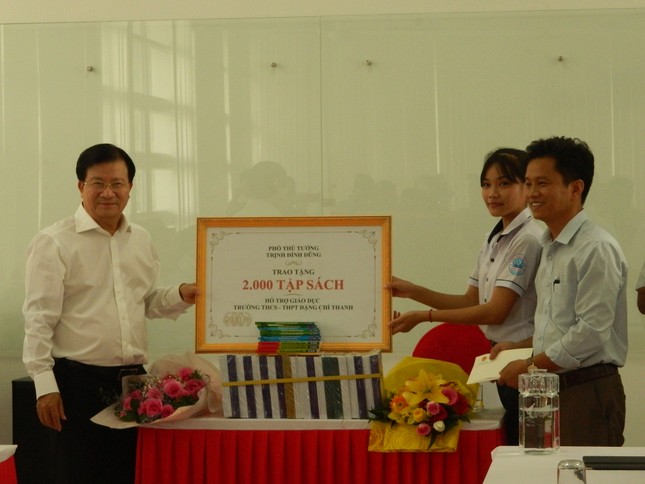 Phó Thủ tướng thăm ngôi trường Trung Nam group xây tặng học sinh nghèo ảnh 2