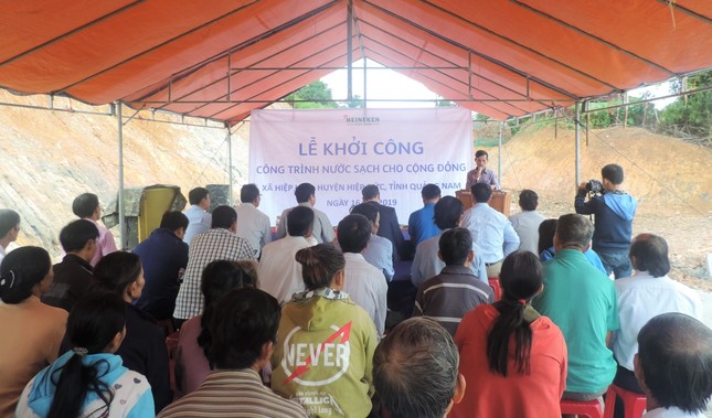 Heineken Việt Nam tài trợ công trình nước sạch tại Quảng Nam ảnh 3