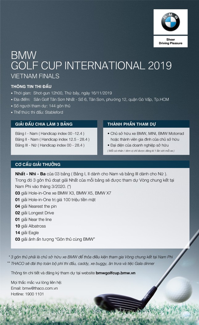 Trở thành người Việt Nam đầu tiên tham gia giải golf BMW toàn cầu ảnh 3