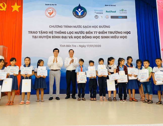 Niềm vui ‘nước sạch học đường’ trước thềm năm mới tại huyện Bình Đại – Bến Tre ảnh 2