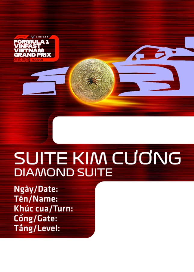 Lộ diện thiết kế vừa sang vừa chất của vé xem F1 tại Việt Nam ảnh 5