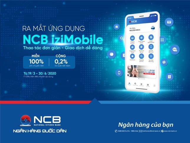 Trải nghiệm NCB Izi Mobile phiên bản mới cùng nhiều ưu đãi vượt trội ảnh 1