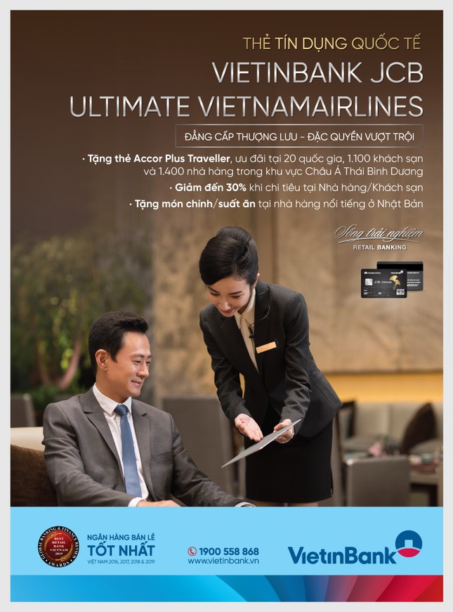 Tận hưởng ưu đãi nhà hàng/khách sạn hàng đầu thế giới cùng thẻ VietinBank Ultimate VNA ảnh 1