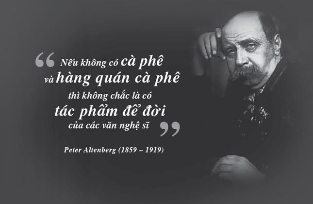 Kỳ 37: Đại văn hào Peter Altenberg - quán cà phê thăng hoa số phận đời người ảnh 1
