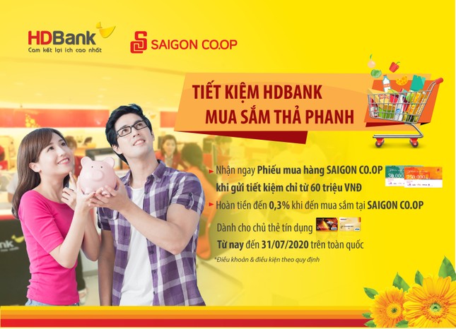 Tiết kiệm HDBank, mua sắm thả phanh ảnh 1