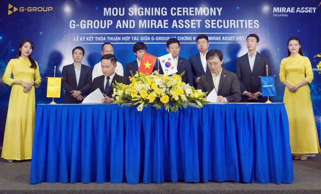 Tập đoàn G-Group ký kết hợp tác chiến lược với Công ty Chứng khoán Mirae Asset ảnh 1
