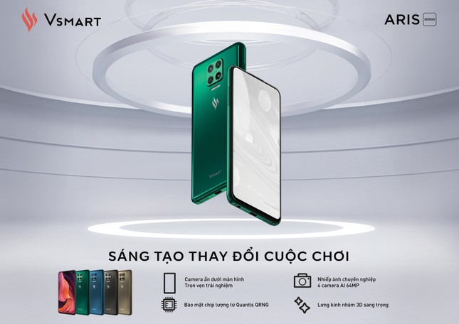 Vinsmart ra mắt Aris Pro – điện thoại Camera ẩn đầu tiên tại Việt Nam ảnh 2