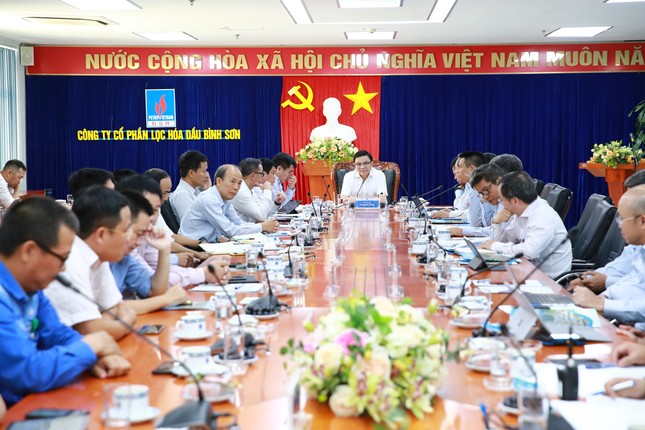 Lãnh đạo PVN làm việc với BSR về SXKD và BDTT lần 4 ảnh 2