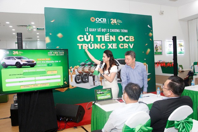 Kết quả quay số cuối kỳ chương trình khuyến mãi 'Gửi tiền OCB – Trúng xe CRV' ảnh 2
