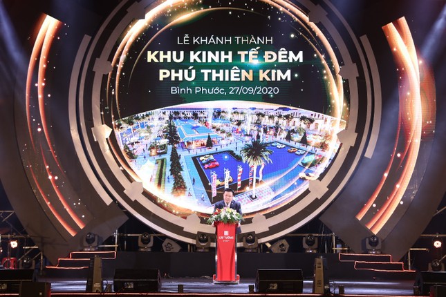Chính thức khánh thành khu kinh tế đêm đầu tiên tại thành phố Đồng Xoài ảnh 2