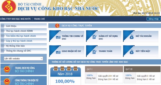 Kho bac Nhà nước đứng vị trí thứ hai trong bảng xếp hạng cải cách hành chính các đơn vị tr ảnh 2