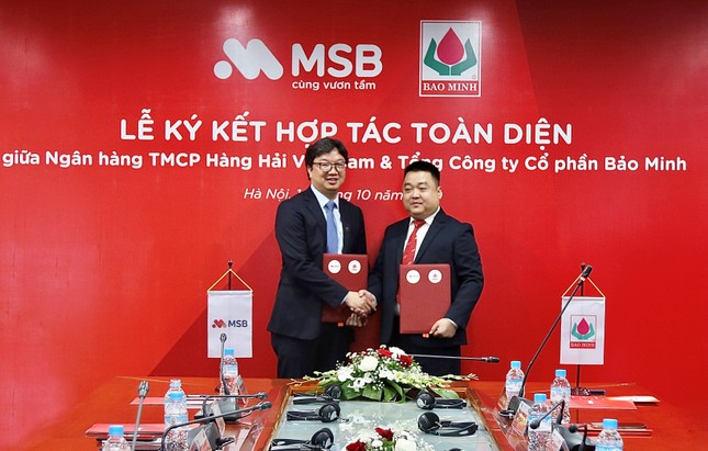 MSB ký kết hợp tác toàn diện với Bảo Minh ảnh 2