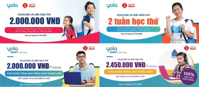 6.000 voucher học tiếng Anh dành tặng khách hàng mua sắm tại LOTTE Mart ảnh 2