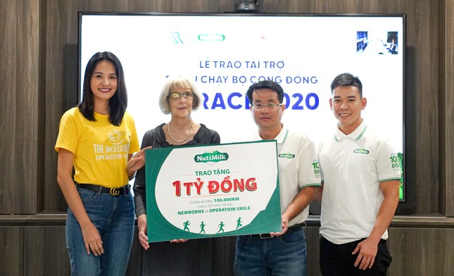 Tham gia chạy bộ cộng đồng, Nutimilk đóng góp 1 tỉ đồng choc các tổ chức xã hội ảnh 2