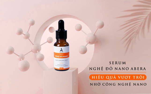 Serum nghệ đỏ Nano ABERA hiệu quả tăng gấp nhiều lần nhờ công nghệ Nano vượt trội ảnh 1