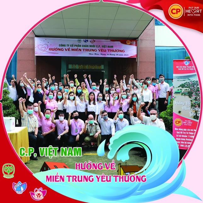 C.P. Việt Nam với chuỗi hoạt động ‘hướng về miền Trung yêu thương’ ảnh 1