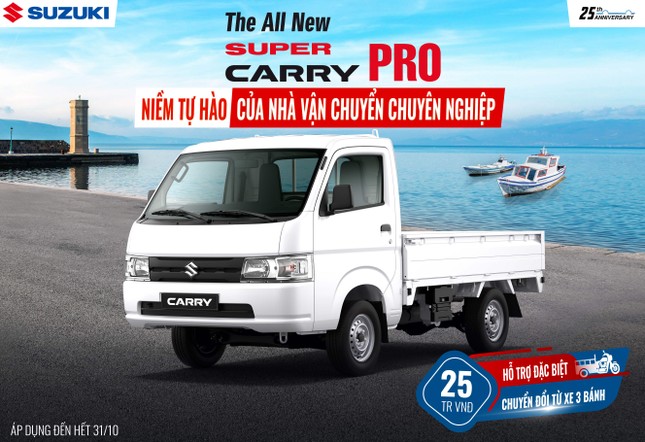 Suzuki tung khuyến mãi đặc biệt cho xe tải nhẹ ảnh 3