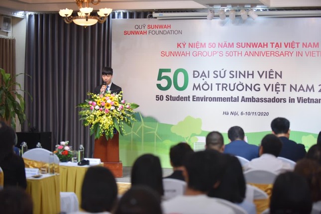 Dự án ‘50 Đại sứ Sinh viên Môi trường Việt Nam 2020’ ảnh 1