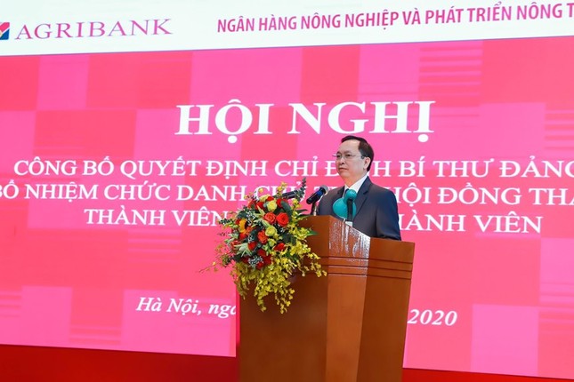 Hội nghị công bố Quyết định nhân sự cấp cao Agribank ảnh 1