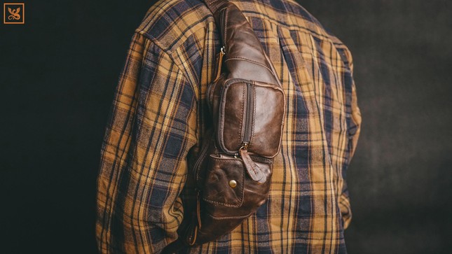Diện đồ cool ngầu cực hút mắt với túi da Thành Vinh ảnh 8