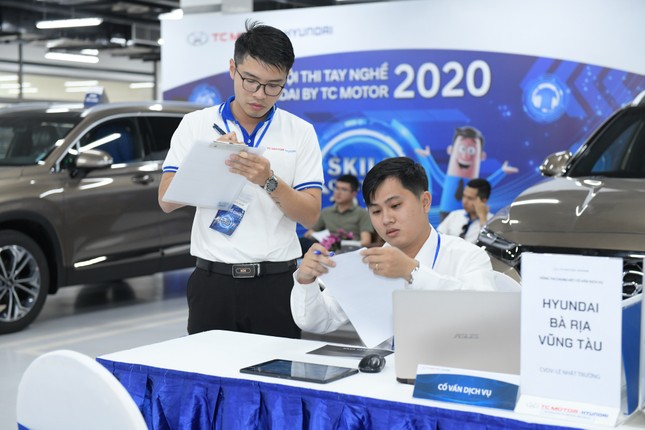 Hội thi tay nghề Hyundai by TC MOTOR 2020 diễn ra thành công tốt đẹp ảnh 4