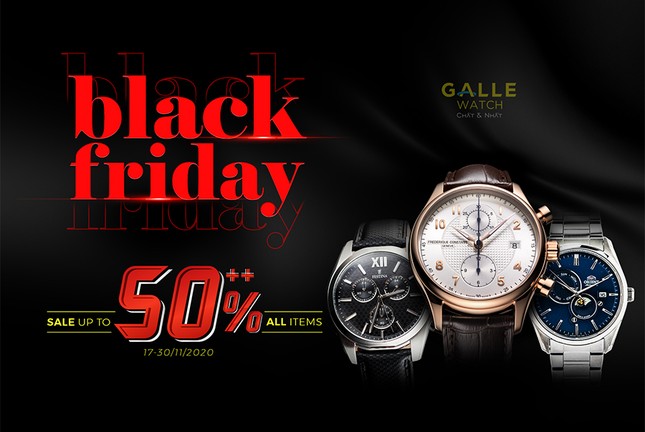 Black Friday 2020 - Săn đồng hồ hiệu ưu đãi tới 50% tại Galle Watch ảnh 1