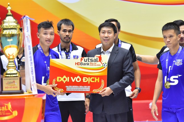 Câu lạc bộ Thái Sơn Nam lên ngôi vô địch Giải Futsal HDBank Cúp Quốc gia 2020 ảnh 1