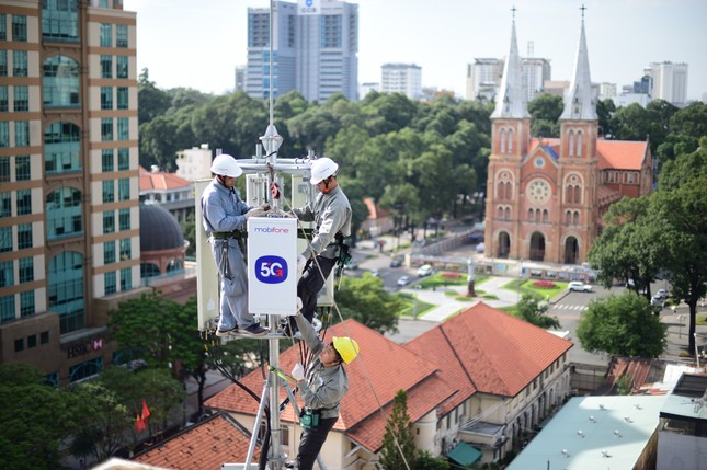 Tốc độ phát sóng 5G thương mại của MobiFone tối đa đạt 1,5Gbps ảnh 1