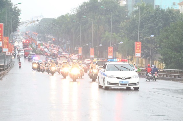 Công an Thanh Hoá ra quân bảo vệ Đại hội Đảng toàn quốc lần thứ XIII ảnh 3