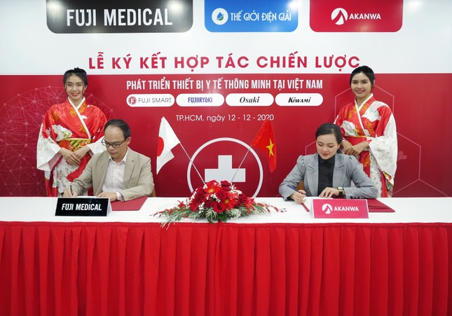 Akanwa Việt Nam và Tập đoàn Fuji Medical ký kết hợp tác chiến lược ảnh 1