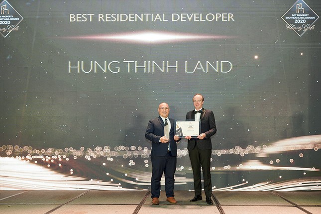 Hưng Thịnh Land nhận giải thưởng nhà phát triển BĐS nhà ở tốt nhất Đông Nam Á 2020 ảnh 2