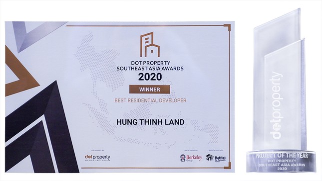 Hưng Thịnh Land nhận giải thưởng nhà phát triển BĐS nhà ở tốt nhất Đông Nam Á 2020 ảnh 4