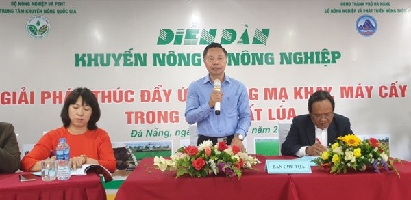 Đẩy mạnh cơ giới hóa khâu gieo cấy lúa ảnh 1