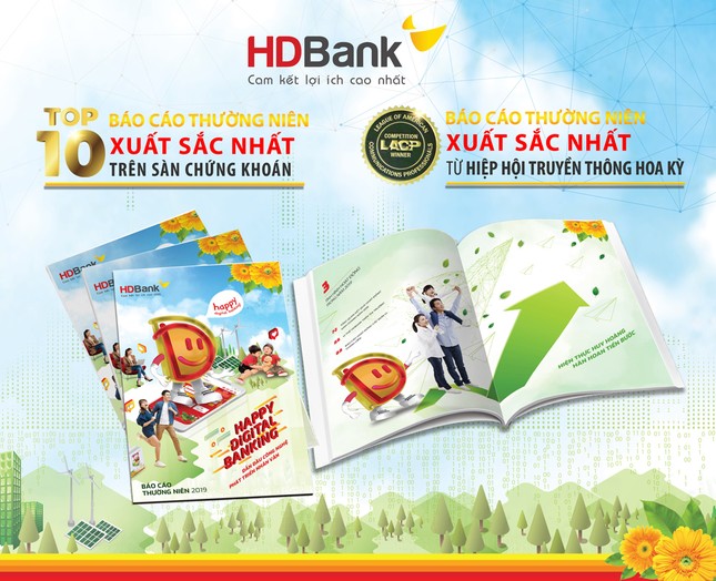 Thông điệp 'Happy Digital Bank' đưa BCTN HDBank giành nhiều giải thưởng lớn ảnh 1