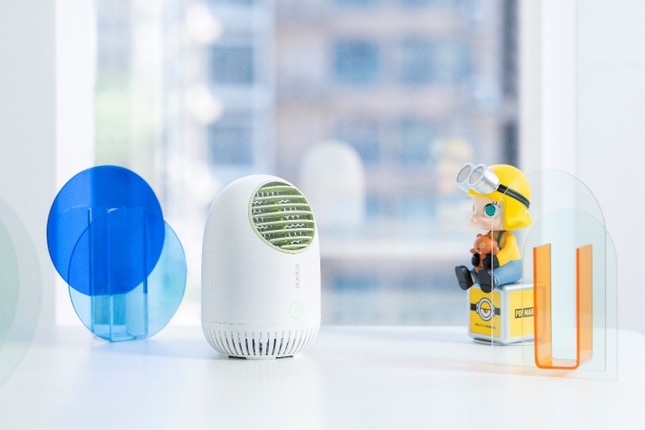 Máy lọc không khí 'nhỏ mà có võ': phân hủy luôn vi khuẩn ảnh 2