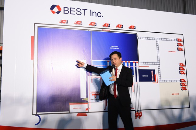 Tập đoàn BEST Inc. vận hành trung tâm phân loại hàng hoá tự động ảnh 1