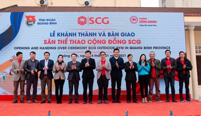Khánh thành Sân thể thao cộng đồng SCG Quảng Bình ảnh 1