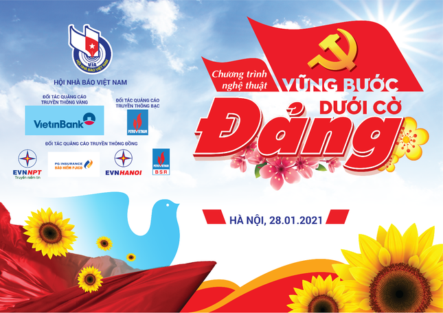 Tự hào giai điệu về Đảng trong chương trình 'Vững bước dưới cờ Đảng' ảnh 1