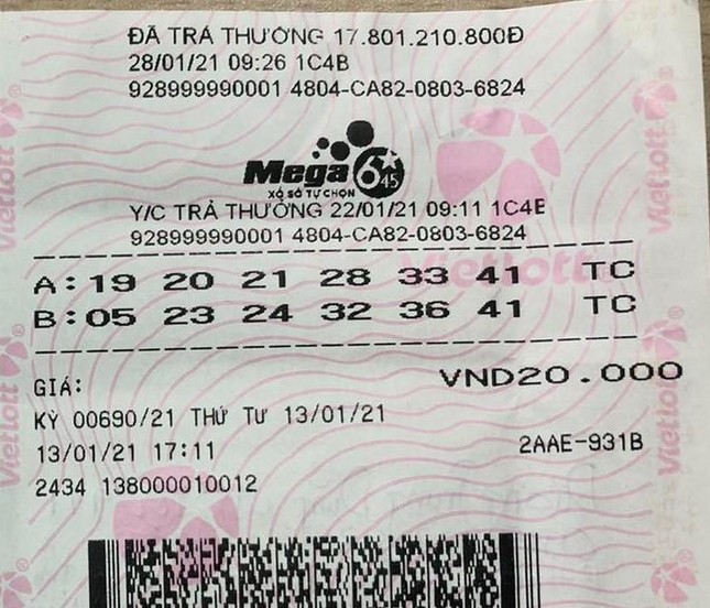 Người chơi trúng Jackpot đầu tiên tại Lạng Sơn ủng hộ thiết bị học tập cho trẻ em ảnh 1