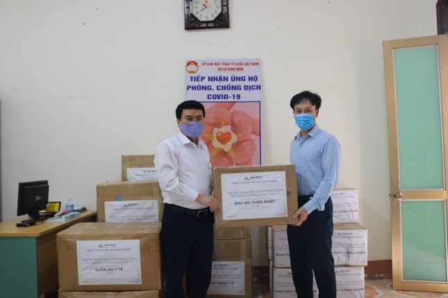 Tập đoàn Hòa Phát ủng hộ tỉnh Hải Dương 3 tỷ đồng phòng chống dịch COVID-19 ảnh 1