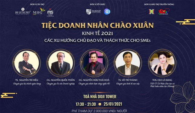 CEO Lê Dung cùng những chia sẻ hữu ích đến từ chuyên gia tại “Tiệc doanh nhân chào xuân” ảnh 1
