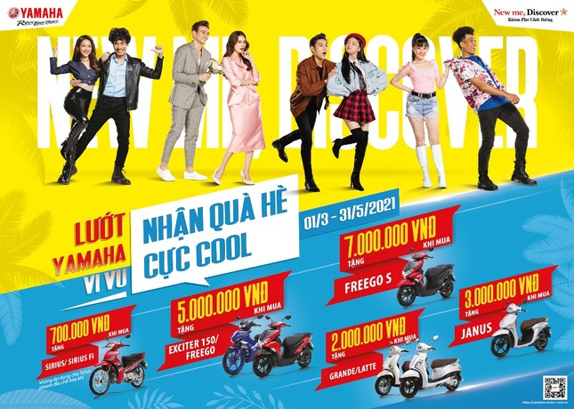 Yamaha tung loạt khuyến mại hấp dẫn chào Hè 2021 ảnh 1