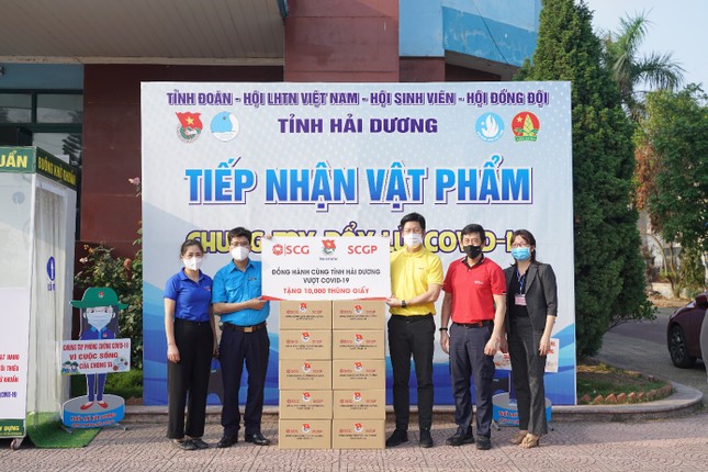 SCGP (SCG Packaging) đồng hành cùng tỉnh Hải Dương vượt qua đại dịch COVID-19 ảnh 1