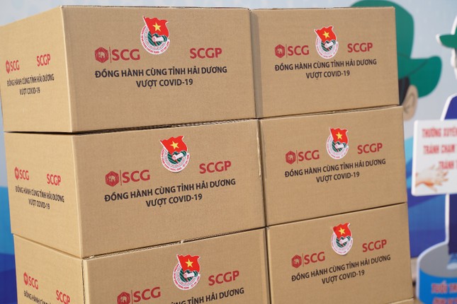 SCGP (SCG Packaging) đồng hành cùng tỉnh Hải Dương vượt qua đại dịch COVID-19 ảnh 4